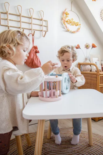 Label-Label fa formaválogató kerék - rózsaszín
