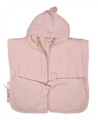 Púderrózsaszín fürdőköpeny - Label-Label