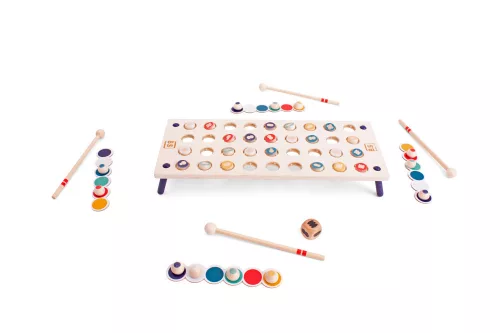BS Toys - Üsd ki a formát - Kalapálós ügyességi játék