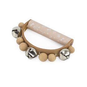 Label Label - Fa Csörgő hangszer - Rózsaszín Label Label - Fa Csörgő hangszer - Rózsaszín