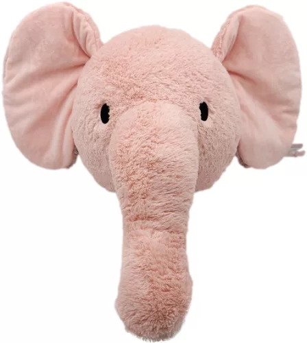 Label Label - Fal dekoráció - Elly az elefánt - Rózsaszín