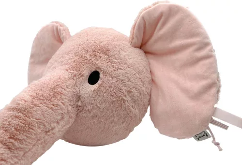 Label Label - Fal dekoráció - Elly az elefánt - Rózsaszín