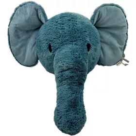 Label Label - Fal dekoráció - Elly az elefánt - Kék