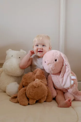 Label Label - Plüss - Rosa a nyuszi 34 cm - Rózsaszín