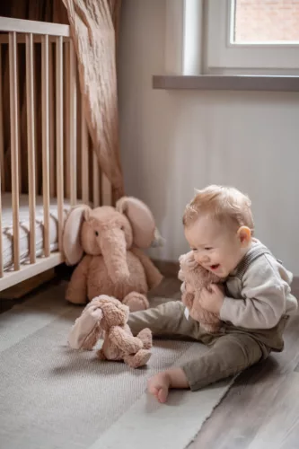 Label Label - Plüss - Rosa a nyuszi 15 cm - Nugát