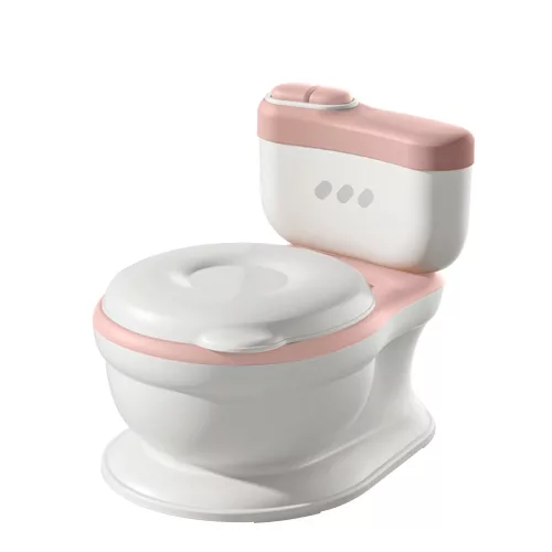 Tryco - Wc alakú bili, öblítő hanggal - rózsaszín