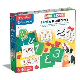   Clementoni - Montessori tapintható számok - Fejlesztő játék