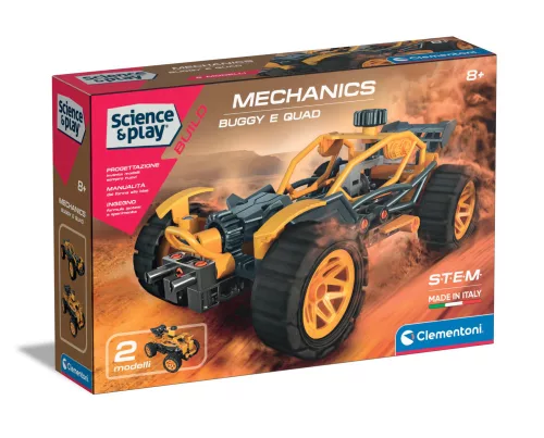 Clementoni - Buggy és Quad építőjáték - Tudomány és játék