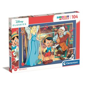 Clementoni Puzzle  104 db-os Disney klasszikusok - Pinocchio Clementoni Puzzle  104 db-os Disney klasszikusok - Pinocchio