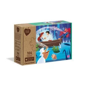 Clementoni Puzzle  104 db-os - Hercegnők - A kis hableány