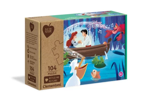Clementoni Puzzle  104 db-os - Hercegnők - A kis hableány