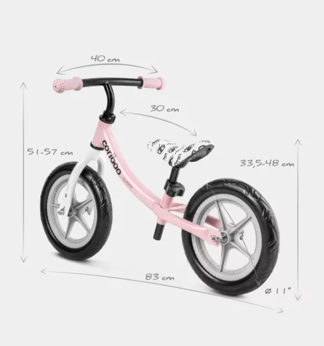 Cariboo Classic futóbicikli - Pink/Gray