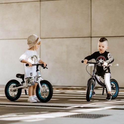 Cariboo Adventure futóbicikli - Black/Blue