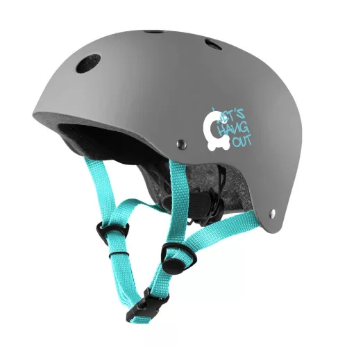 Cariboo bukósisak S méret - Gray/Turquoise
