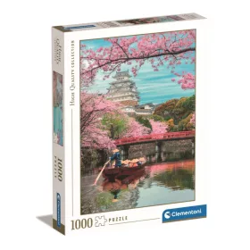   Clementoni 1000 db-os puzzle - Himedzsi várkastély tavasszal