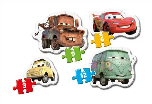 Clementoni - Első Puzzle - 3-6-9-12 db - Verdák