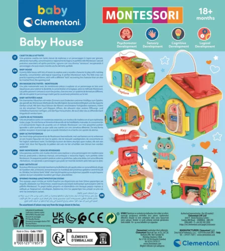 Clementoni Montessori kulcsos házikó