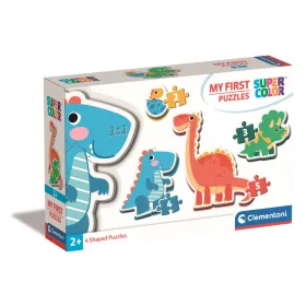 Clementoni -  Első kirakóm - Puzzle - 2-3-4-5 db - Dínók