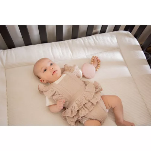 Label Label - Silicone & Wood kagyló alakzatú rágóka - rózsaszín