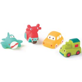 LUDI - Járművek - fürdő játék - 4 db-os készlet LUDI - Járművek - fürdő játék - 4 db-os készlet