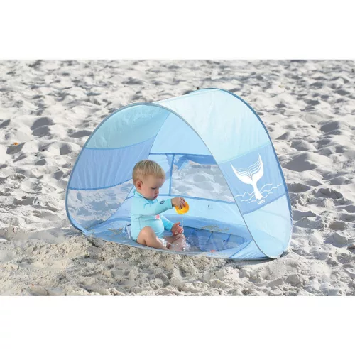 LUDI - Strandsátor beépített pancsolóval - Bálnás