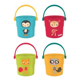 LUDI - Állatos vödörkészlet - fürdőjáték LUDI - Állatos vödörkészlet - fürdőjáték