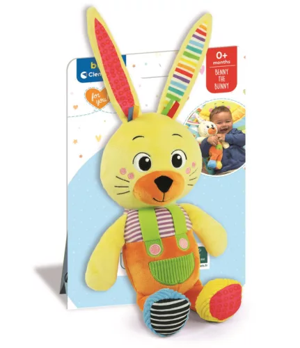 Baby Clementoni Első plüssöm - nyuszi