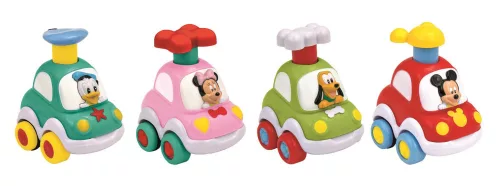 Clementoni - Disney figura lenyomható kisautó