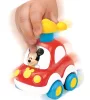 Clementoni - Disney figura lenyomható kisautó