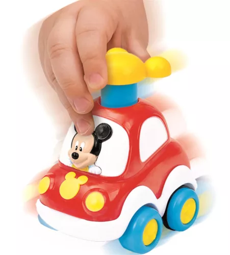 Clementoni - Disney figura lenyomható kisautó