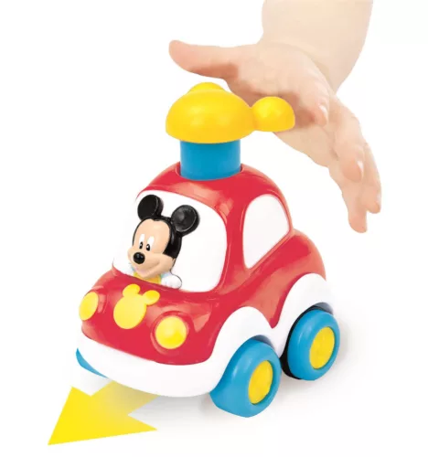 Clementoni - Disney figura lenyomható kisautó