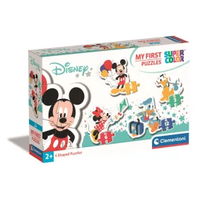   Clementoni -  Első  puzzle - 3, 6, 9, 12 db-os - Mickey és barátai