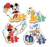 Clementoni -  Első  puzzle - 3, 6, 9, 12 db-os - Mickey és barátai