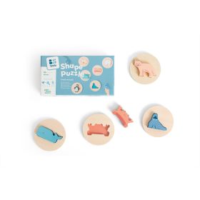 BS Toys - Fa állatos formakirakó BS Toys - Fa állatos formakirakó