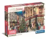 Clementoni 1000 db-os Compact puzzle - Karácsonyi séta
