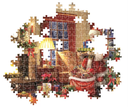 Clementoni 1000 db-os Compact puzzle - Karácsonyi séta