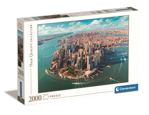 Clementoni 2000 db-os puzzle - Manhattan, New York