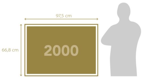 Clementoni 2000 db-os puzzle - Manhattan, New York