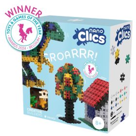 Nano Clics - 5az1-ben 500 db-os kreatív építőjáték Nano Clics - 5az1-ben 500 db-os kreatív építőjáték