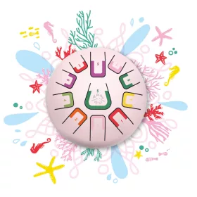 Tambú Korallzátony - gyerekhangszer, zenedob, handpan