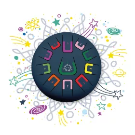 Tambú Világűr - gyerekhangszer, zenedob, handpan