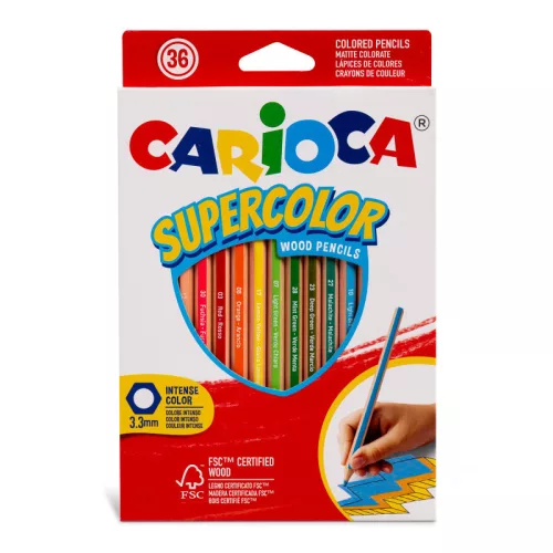 Carioca - Supercolor színes ceruza 36 db-os