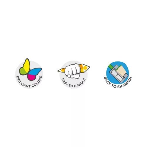 Carioca - Aquarell színes ceruza 12 db-os