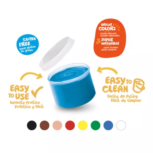 Carioca - Baby ujjfesték 8x50 ml