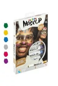 Carioca - Arcfesték készlet - metál 6 db-os