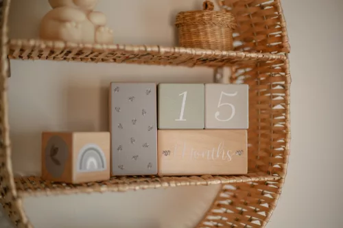 Label Label Fa mérföldkőkockák - Oliva