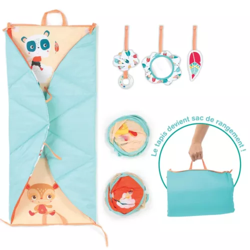 LUDI 3 az 1-ben átalakítható játszószőnyeg