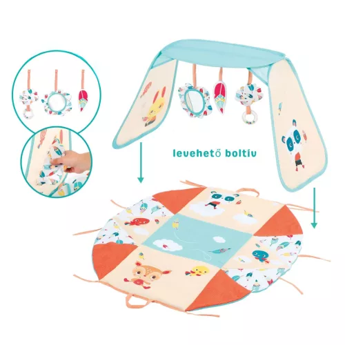 LUDI 3 az 1-ben átalakítható játszószőnyeg