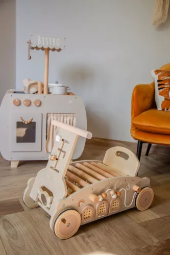 Label Label 3 az 1-ben Hintaló, Járássegítő és Kismotor - Nugát