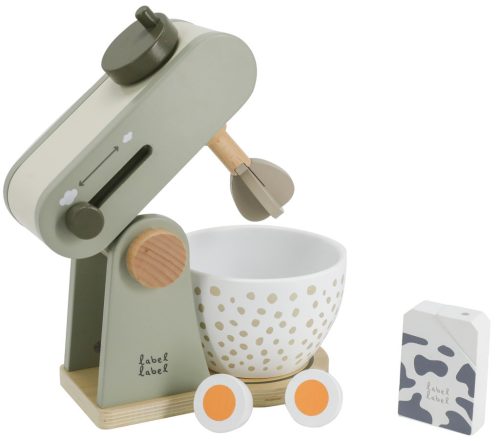 Label-Label Mixer szett fából - Olíva